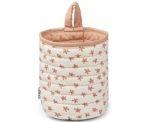 Liewood floral/sea shell quilted basket Faye